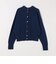 quaranciel: AQUA カシミヤ ミックス 2way ハイネック カーディガン