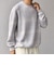 〈手洗い可能〉コットン カシミヤ スウェットライク ニット 26AW◆