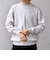 〈手洗い可能〉コットン カシミヤ スウェットライク ニット 26AW◆