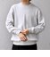 〈手洗い可能〉コットン カシミヤ スウェットライク ニット 26AW◆