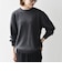 〈手洗い可能〉コットン カシミヤ スウェットライク ニット 26AW◆