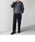 〈手洗い可能〉コットン カシミヤ スウェットライク ニット 26AW◆