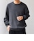 〈手洗い可能〉コットン カシミヤ スウェットライク ニット 26AW◆