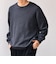 〈手洗い可能〉コットン カシミヤ スウェットライク ニット 26AW◆