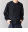 〈手洗い可能〉コットン カシミヤ スウェットライク ニット 26AW◆