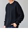 〈手洗い可能〉コットン カシミヤ スウェットライク ニット 26AW◆