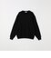 〈手洗い可能〉コットン カシミヤ スウェットライク ニット 26AW◆