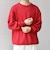 〈手洗い可能〉コットン カシミヤ スウェットライク ニット 26AW◆
