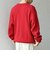 〈手洗い可能〉コットン カシミヤ スウェットライク ニット 26AW◆