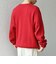 〈手洗い可能〉コットン カシミヤ スウェットライク ニット 26AW◆