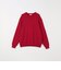 〈手洗い可能〉コットン カシミヤ スウェットライク ニット 26AW◆