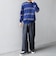 〈手洗い可能〉コットン カシミヤ スウェットライク ニット 26AW◆