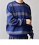 〈手洗い可能〉コットン カシミヤ スウェットライク ニット 26AW◆