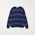 〈手洗い可能〉コットン カシミヤ スウェットライク ニット 26AW◆