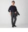 【SHIPS別注】JOHNSMEDLEY: ISIS ロングスリーブ ニット ポロシャツ