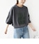 《一部予約》【WEB限定】〈手洗い可能〉サガラ 刺繍 / ファンシー レース ロゴ プルオーバー