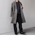 PURE WOOL MELTON ダブル チェスターコート 26AW◆
