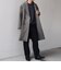 PURE WOOL MELTON ダブル チェスターコート 26AW◆