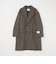 PURE WOOL MELTON ダブル チェスターコート 26AW◆