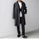 PURE WOOL MELTON ダブル チェスターコート 26AW◆