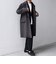 PURE WOOL MELTON ダブル チェスターコート 26AW◆