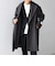 PURE WOOL MELTON ダブル チェスターコート 26AW◆