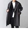 PURE WOOL MELTON ダブル チェスターコート 26AW◆