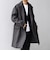 PURE WOOL MELTON ダブル チェスターコート 26AW◆
