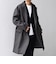 PURE WOOL MELTON ダブル チェスターコート 26AW◆