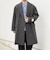 PURE WOOL MELTON ダブル チェスターコート 26AW◆