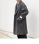PURE WOOL MELTON ダブル チェスターコート 26AW◆