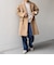 PURE WOOL MELTON ダブル チェスターコート 26AW◆