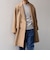 PURE WOOL MELTON ダブル チェスターコート 26AW◆