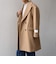 PURE WOOL MELTON ダブル チェスターコート 26AW◆