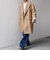 PURE WOOL MELTON ダブル チェスターコート 26AW◆