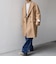 PURE WOOL MELTON ダブル チェスターコート 26AW◆
