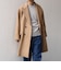 PURE WOOL MELTON ダブル チェスターコート 26AW◆