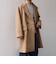 PURE WOOL MELTON ダブル チェスターコート 26AW◆