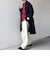 PURE WOOL MELTON ダブル チェスターコート 26AW◆