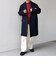 PURE WOOL MELTON ダブル チェスターコート 26AW◆