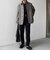 PURE WOOL MELTON シングル Pコート 26AW◆