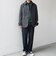PURE WOOL MELTON シングル Pコート 26AW◆
