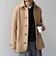 PURE WOOL MELTON シングル Pコート 26AW◆