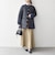 Traditional Weatherwear: ARKLEY Aライン ミドル ノーカラー コート