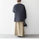 Traditional Weatherwear: ARKLEY Aライン ミドル ノーカラー コート