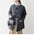 Traditional Weatherwear: ARKLEY Aライン ミドル ノーカラー コート