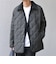 【SHIPS any別注】TAION:〈手洗い可能〉ダイヤキルト ダウン ハーフコート 25AW◇