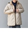 【SHIPS any別注】TAION:〈手洗い可能〉ダイヤキルト ダウン ハーフコート 25AW◇