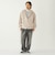 〈洗濯機可能〉クリーミータッチ ジップ パーカー◇