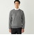 【一部WEB限定】〈手洗い可能〉アンチピリング 12ゲージ クルーネック ニット◇